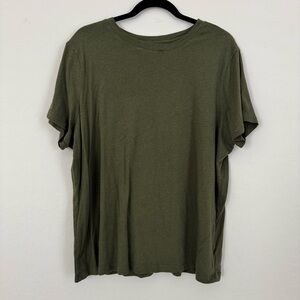 Target A New Day Forest Green Women’s Short Sleeve Shirt - XXL